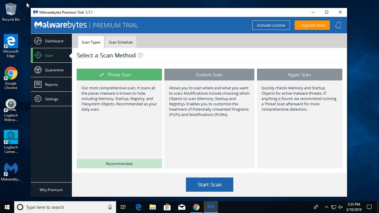 Malwarebytes Windows 10:ssä