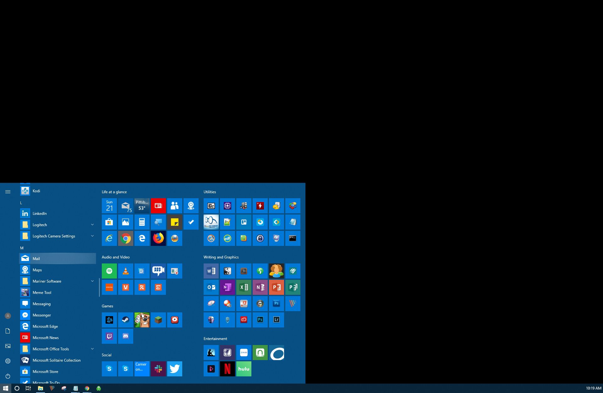 Valitse Windows 10 -sähköpostisovellus.