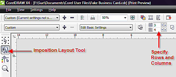 CorelDRAW Impposition Layout Utility