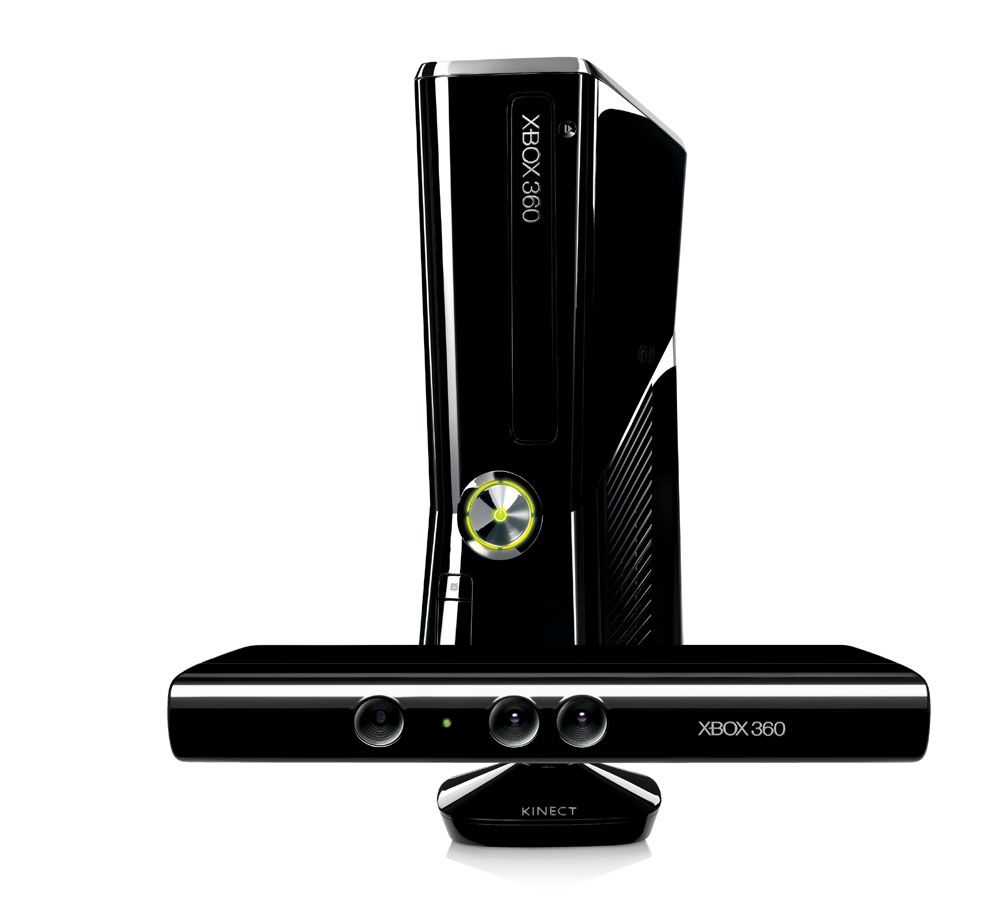 Microsoft Xbox 360 Slim ja Kinect