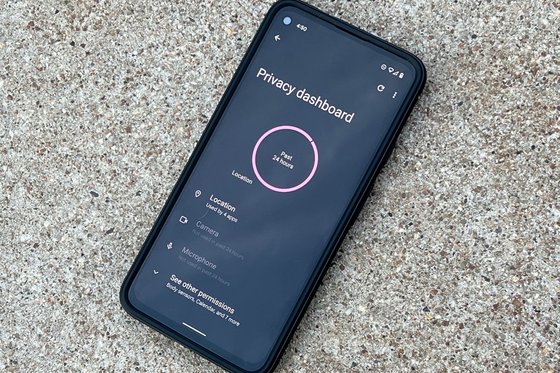 android 12 privacy dashboard on pixel 4a 5g d6bd26fe7ee44b2da8b93255ee7628f0