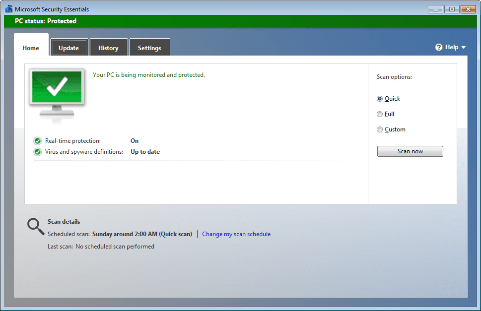 microsoft security essentials b206368148454294b920815a8adf459c