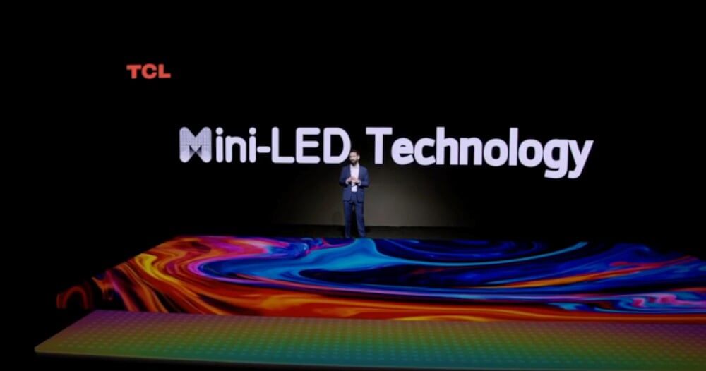 TCL Mini-LED Technology -liukumäki