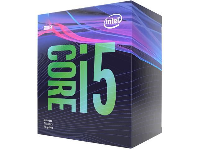 Intel Core i5-9400F tuotelaatikko