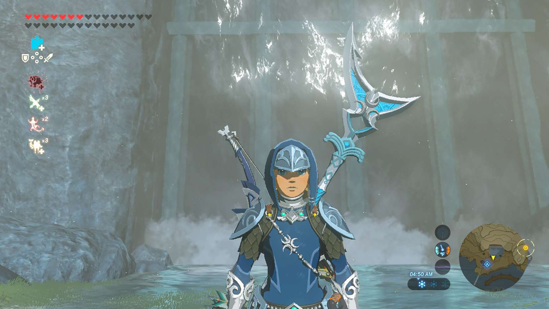 Kuvakaappaus Zora's Armorista Zeldassa: BOTW