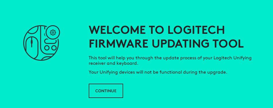 Logitech Unifying Receiver Update Tool