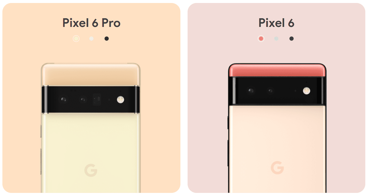 Pixel 6 Pro ja Pixel 6