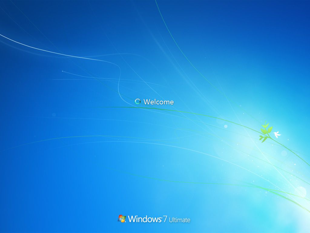Windows 7 -kirjautumisen Tervetuloa-näyttö