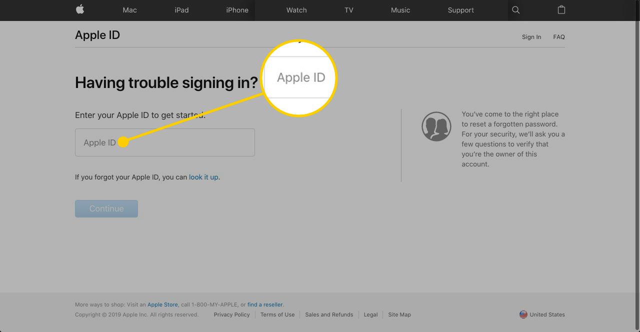 Kirjaudu sisään Apple ID:llä