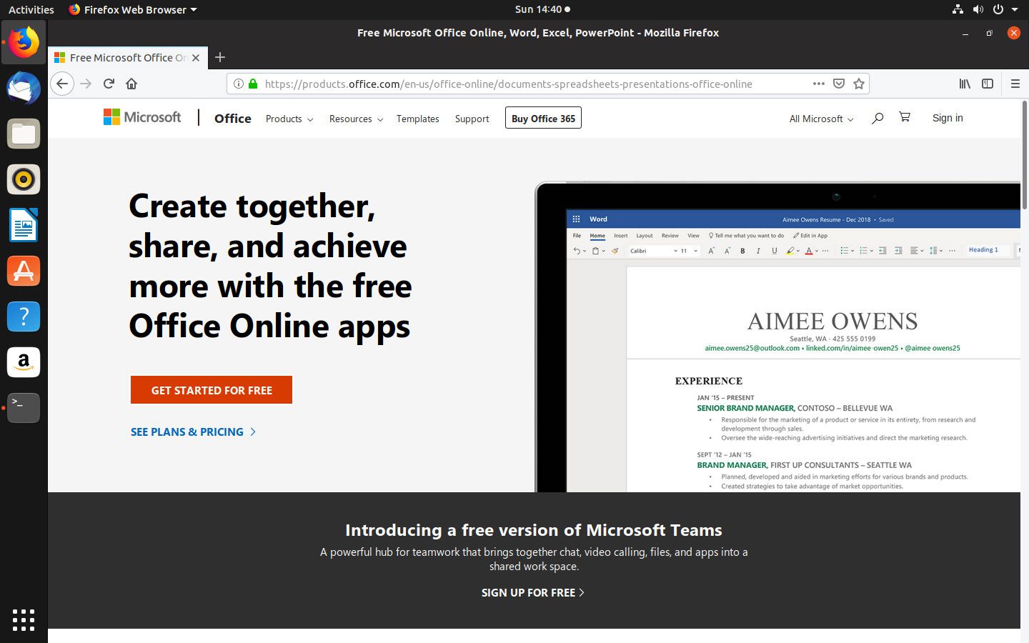 Microsoft Office -sivusto