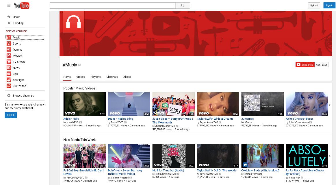 YouTube Music 568d27253df78ccc155bfeb3