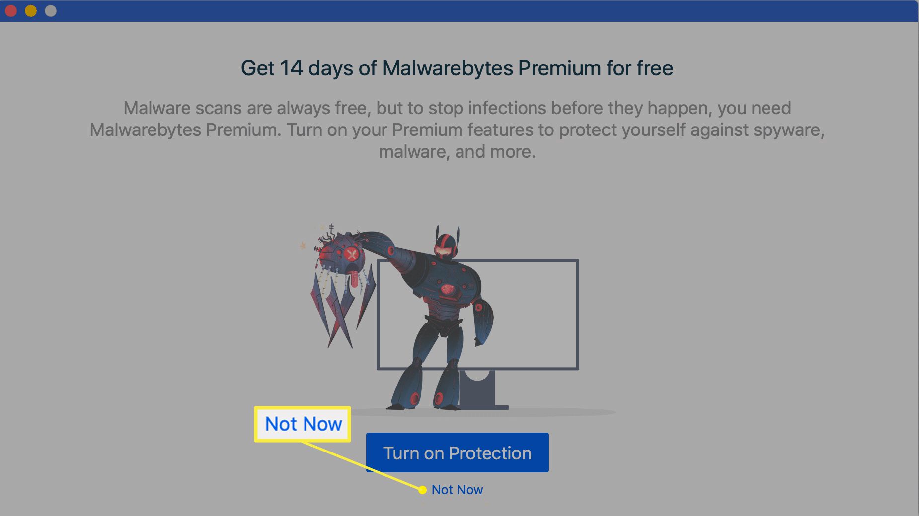 Malwarebytes for Mac -ilmainen kokeilutarjous