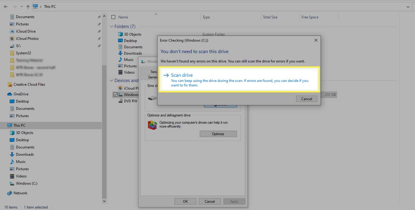 Windows Explorer, valitse "Skannausasema".