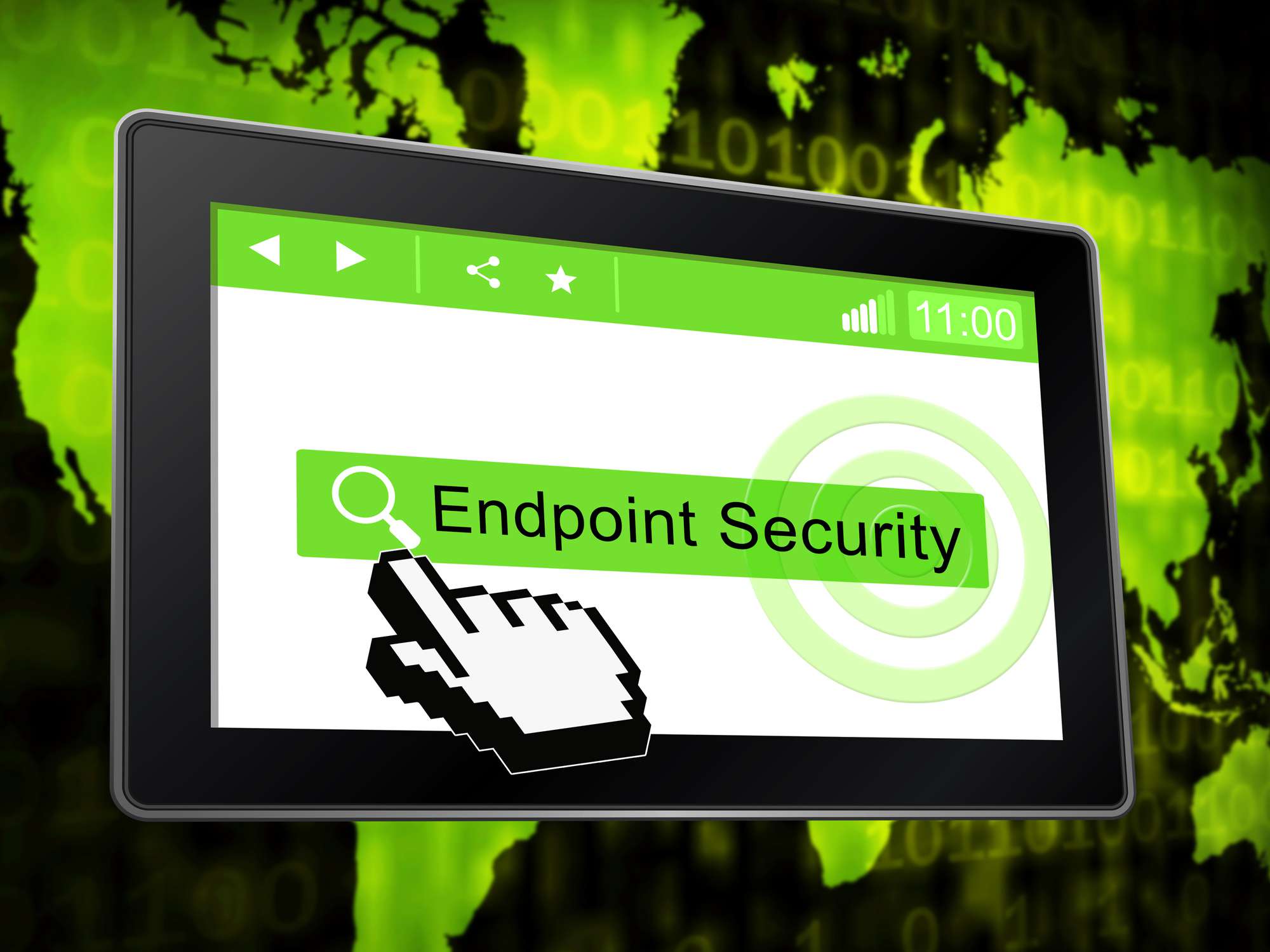 Endpoint Security Secure System Protection 3D-kuva