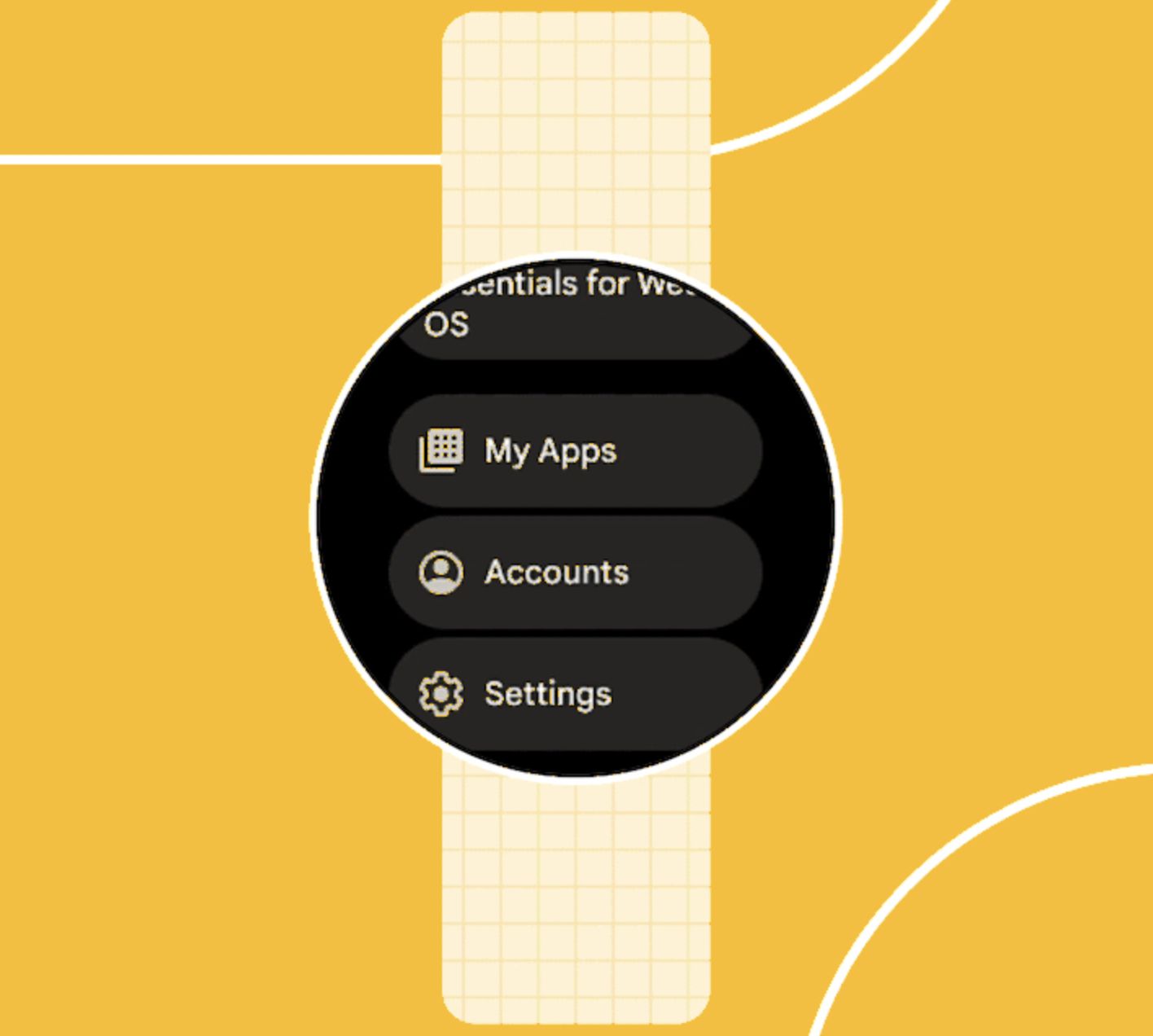 Uusi Google Play -valikko kelloille