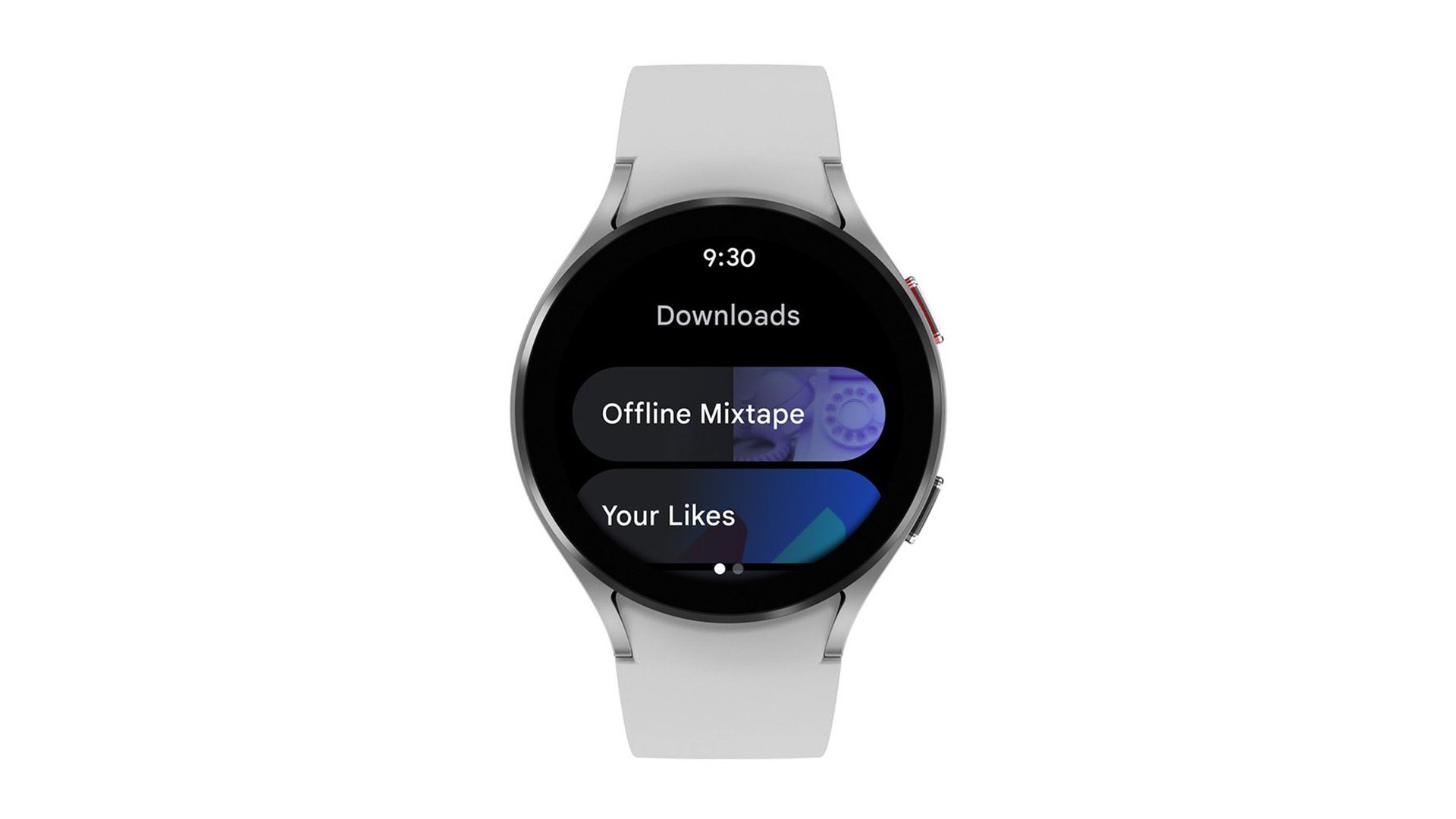 YouTube Music -sovellus on avoinna Wear OS -laitteella