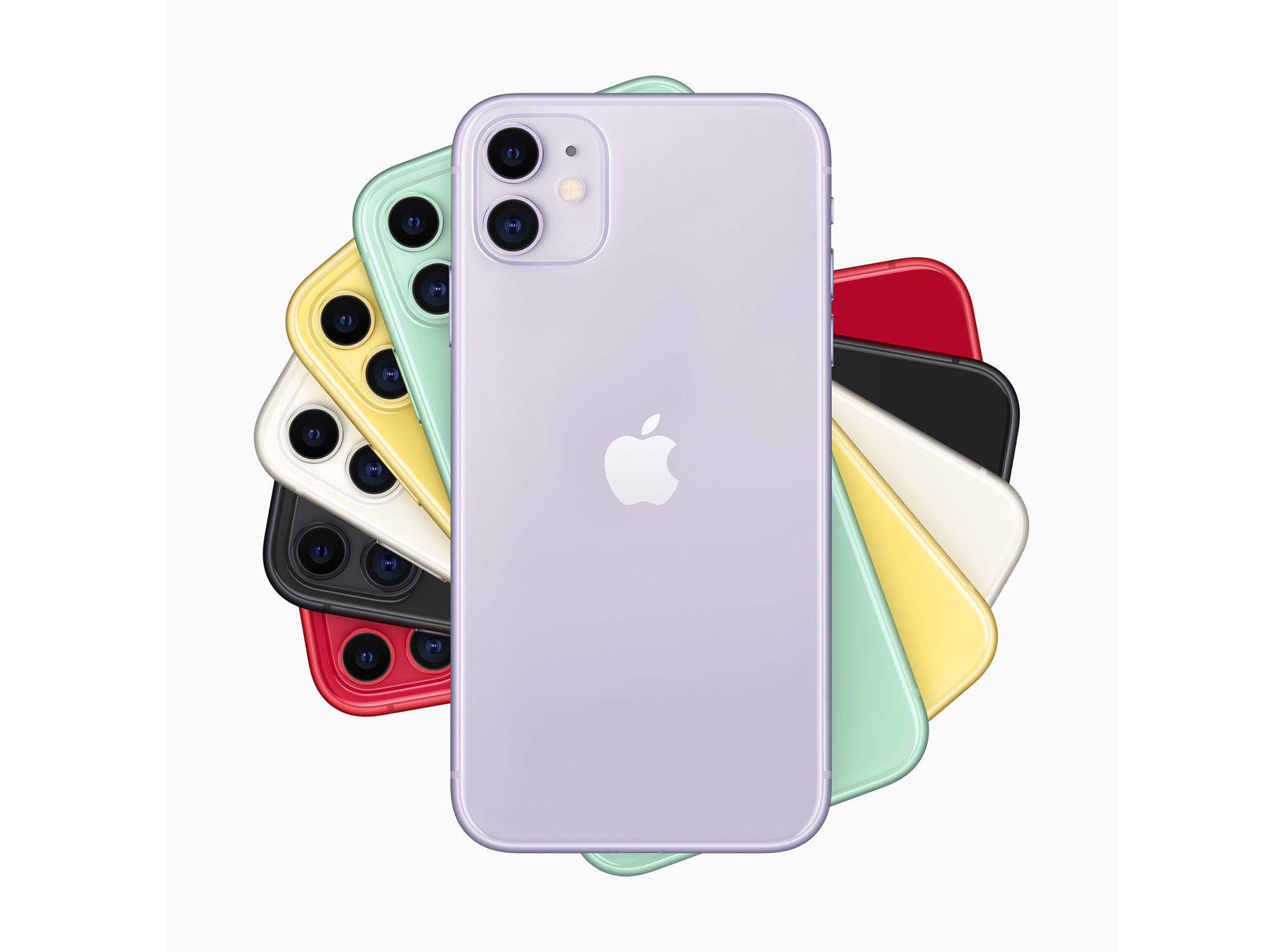 iPhone 11:n kuusi väriä