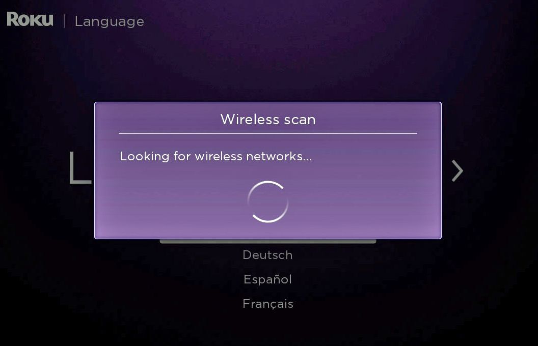 Roku WiFi Scan