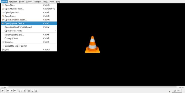 VLC-mediavalikko