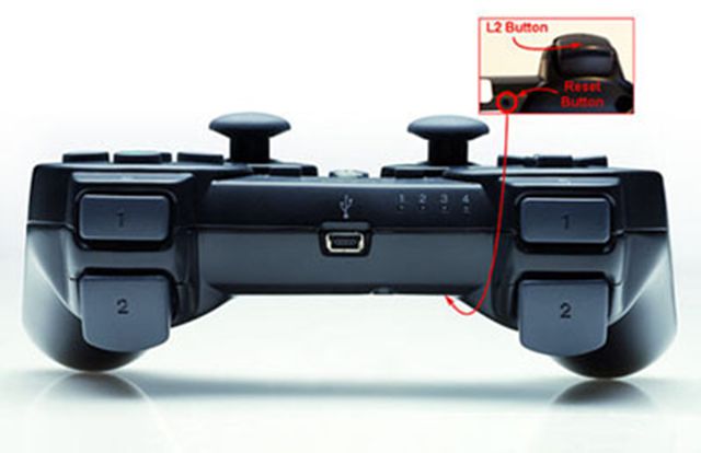 Dualshock 3 nollauspainikekaavio