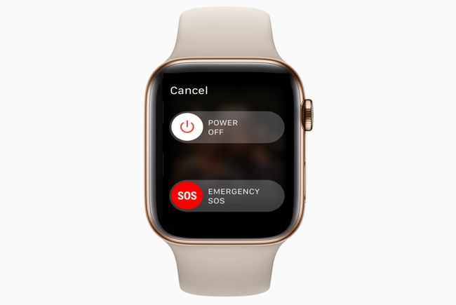 Apple Watch sammutusnäytössä