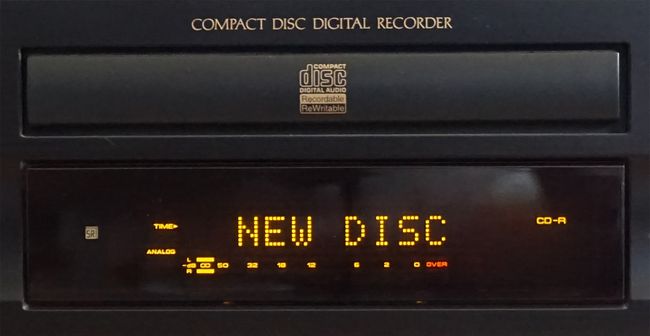 Pioneer PDR-609 CD-tallennin – Tilanäyttö