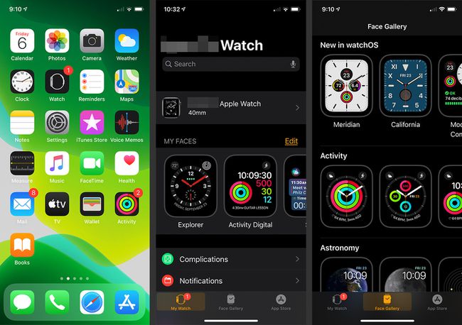 iPhone Watch App Face -galleria