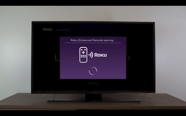 Roku-pariliitosnäyttö televisiossa