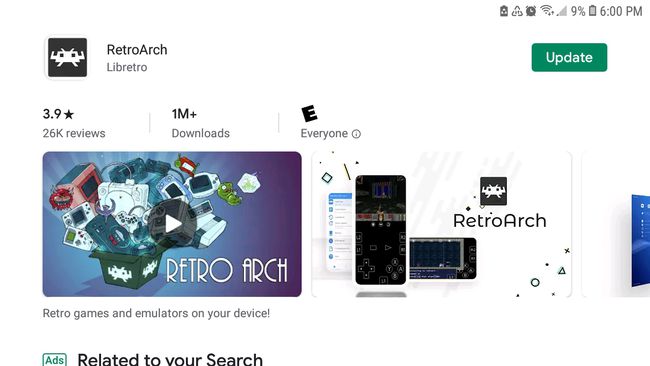 Lataa RetroArch-mobiilisovellus Apple Storesta tai Google Playsta.