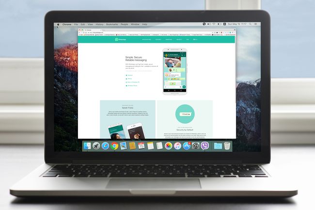 WhatsAppin käyttö työpöydällä