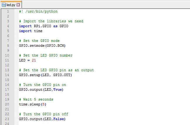 RPi.GPIO-koodi