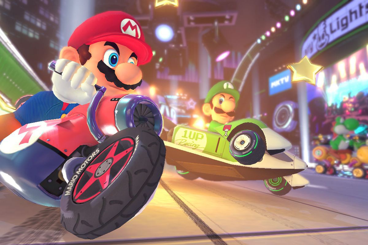 Kuvakaappaus Mario Kart 8 Deluxesta