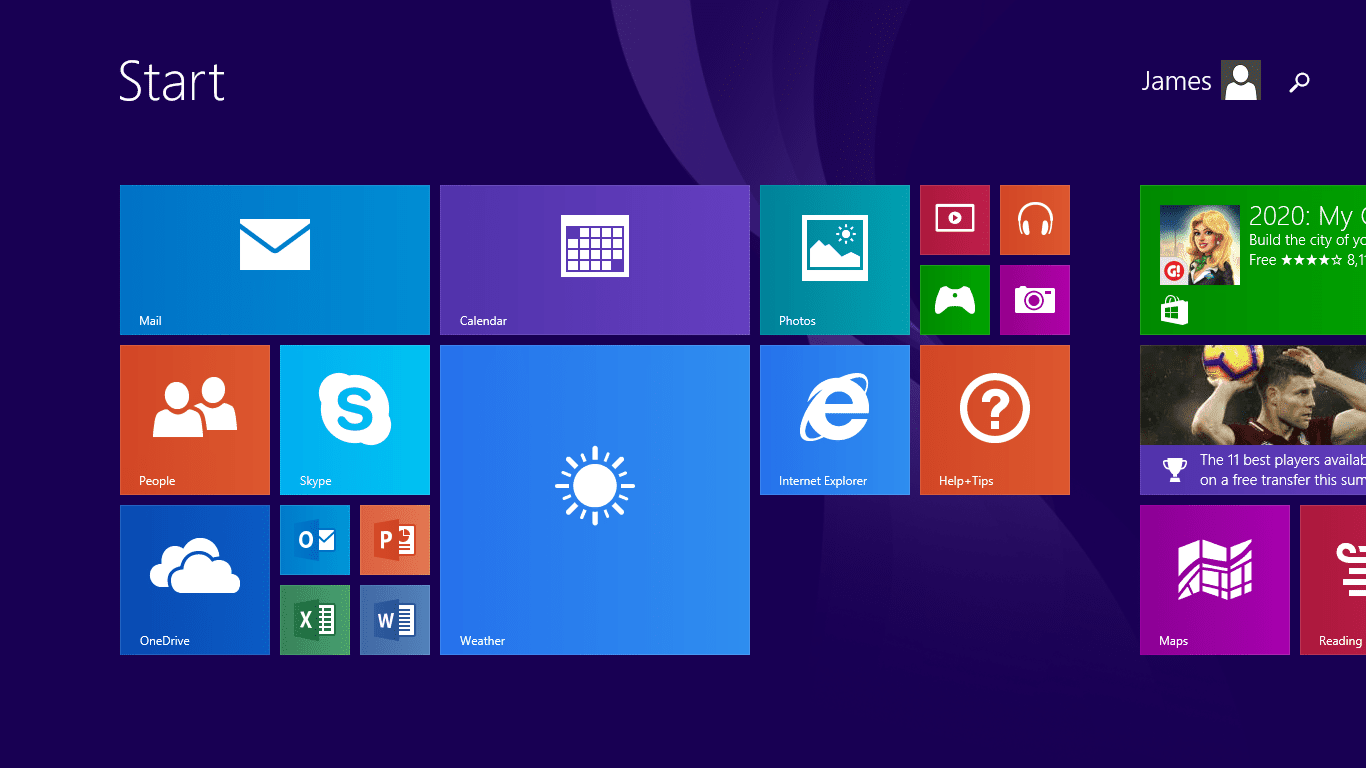 Windows RT Start Menu 5c2e2f3746e0fb00011c8b37