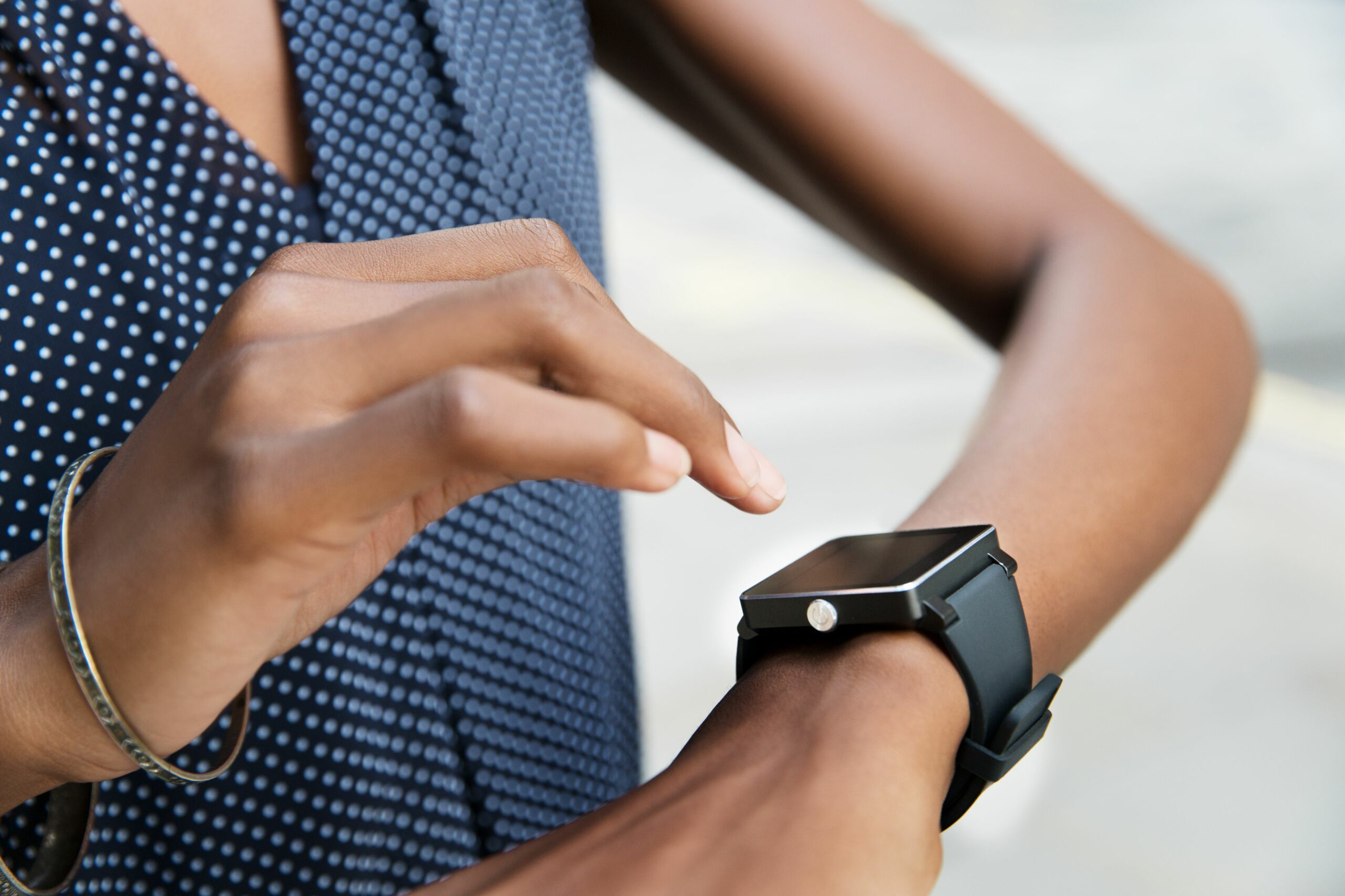 close up of woman using smart watch 679775068 596a74a33df78c57f4a62897 scaled