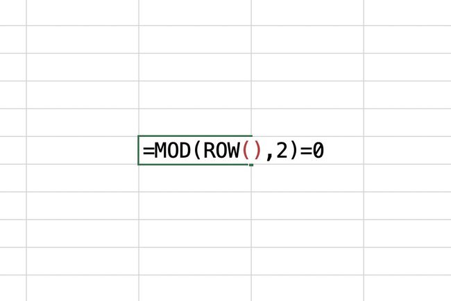 Excel näyttää MOD-kaavan