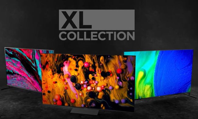 Mainoskuva TCL:n XL-televisiokokoelmasta