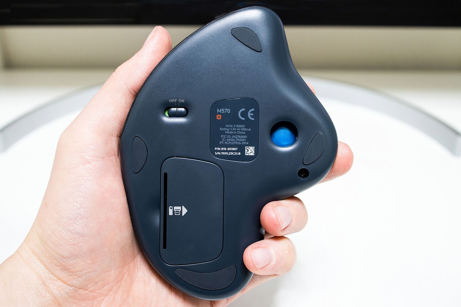 Logitech M570 langaton trackball-hiiri