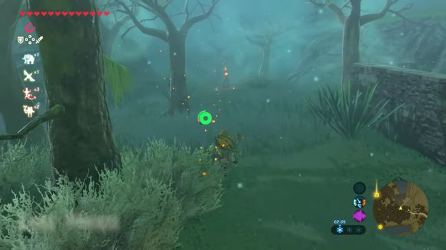 Link etsii soihtua Zelda: Breath of the Wild -pelissä