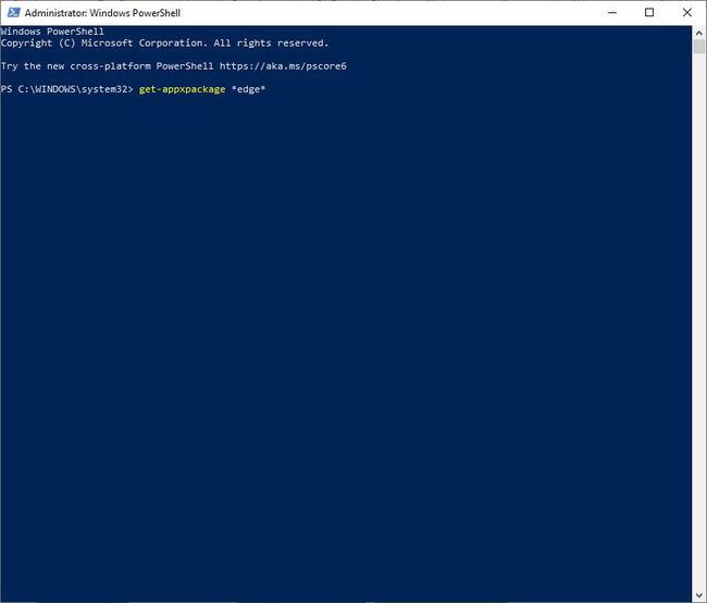 Windows PowerShell-komento