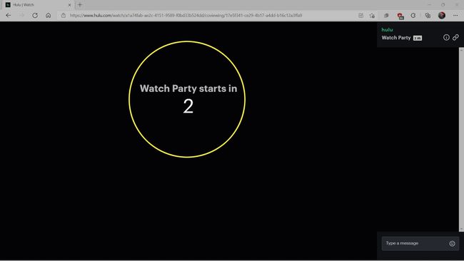 Hulu Watch Party laskee alaspäin.