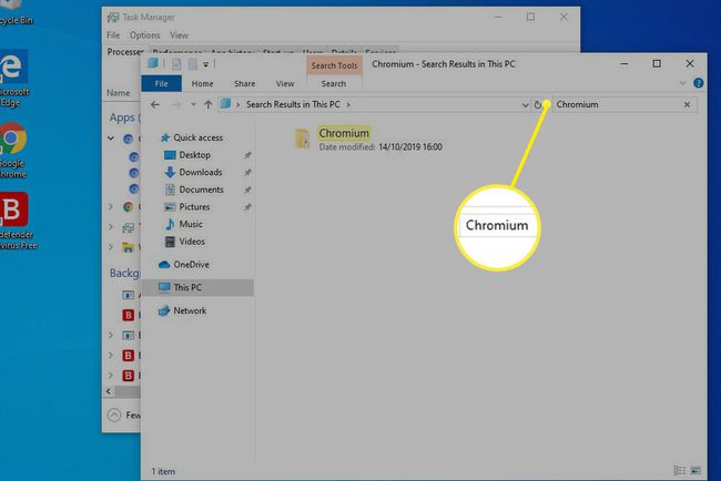 Etsi Chromium-kansio