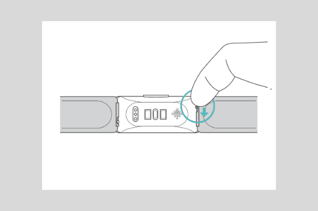 Fitbit Inspire -nappien sijainti