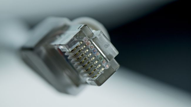 Ethernet-kaapeli.