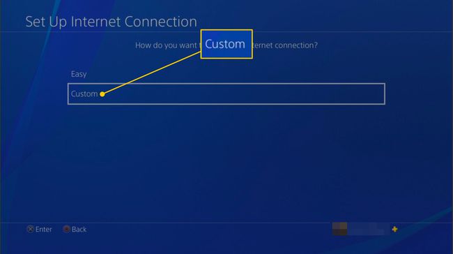 Määritä Internet-yhteys PS4:lle