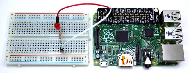 Raspberry Pi LED -projekti