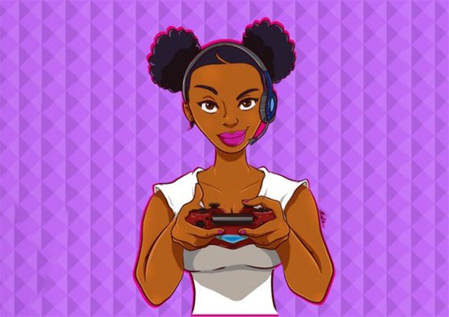 Black Girl Gamer -logo