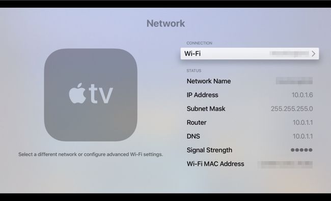 Verkkonäyttö Apple TV:ssä