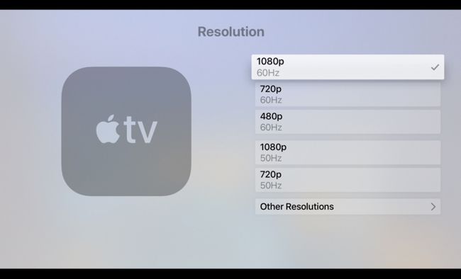 Tarkkuusnäyttö Apple TV:ssä