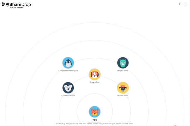 ShareDrop jakaa tiedostoja muiden tietokoneiden kanssa