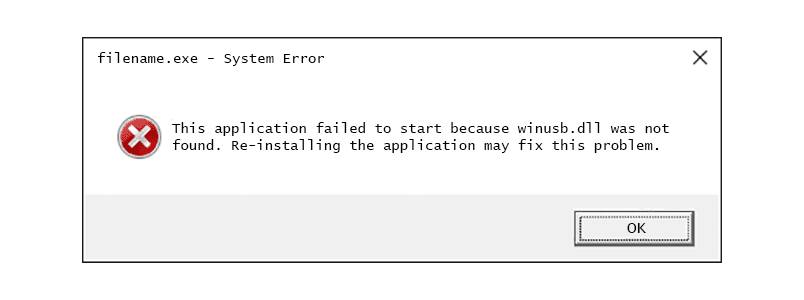 winusb dll error message 5abb70aa8023b90036e69a5b